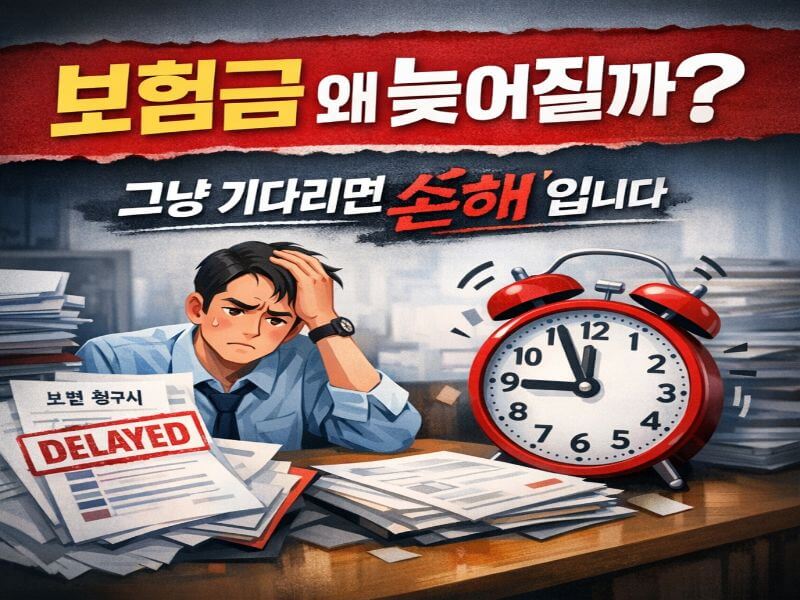 보험금 지급 지연 이유